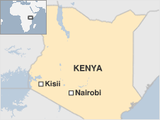 Kisii - the location of the burnings